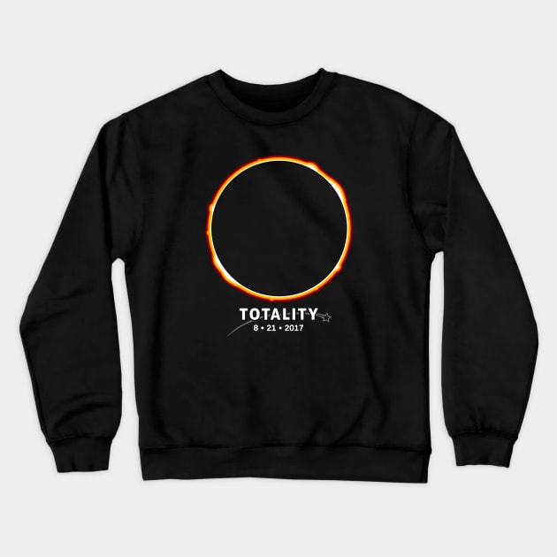 Total Solar Eclipse 2017: Totality 8-21-17 Crewneck Sweatshirt by Boots